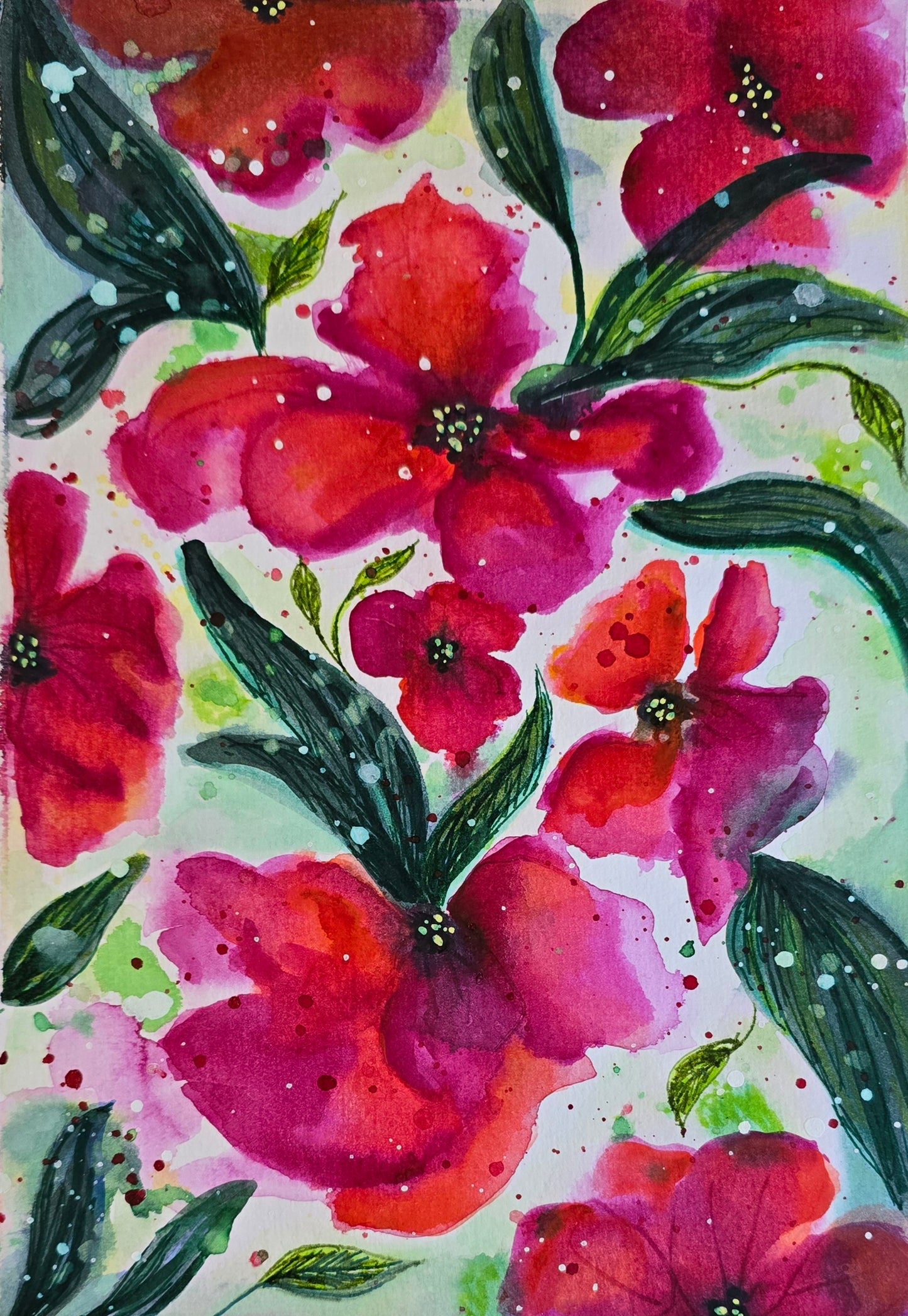Flourish | Print on Card Stock | 3 Sizes