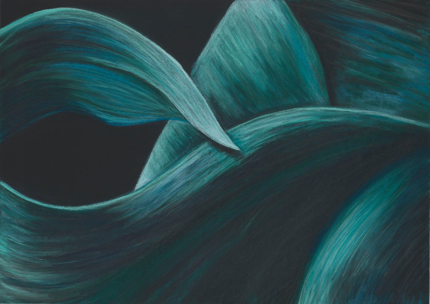 Agave Grace. Original Pastel Painting (50 x 70cm)