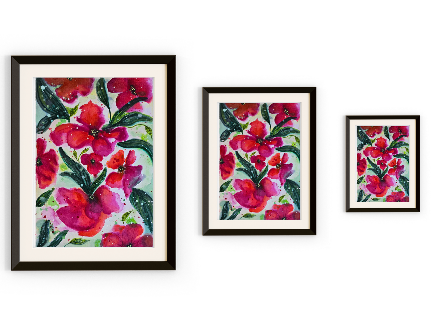 Flourish | Print on Card Stock | 3 Sizes