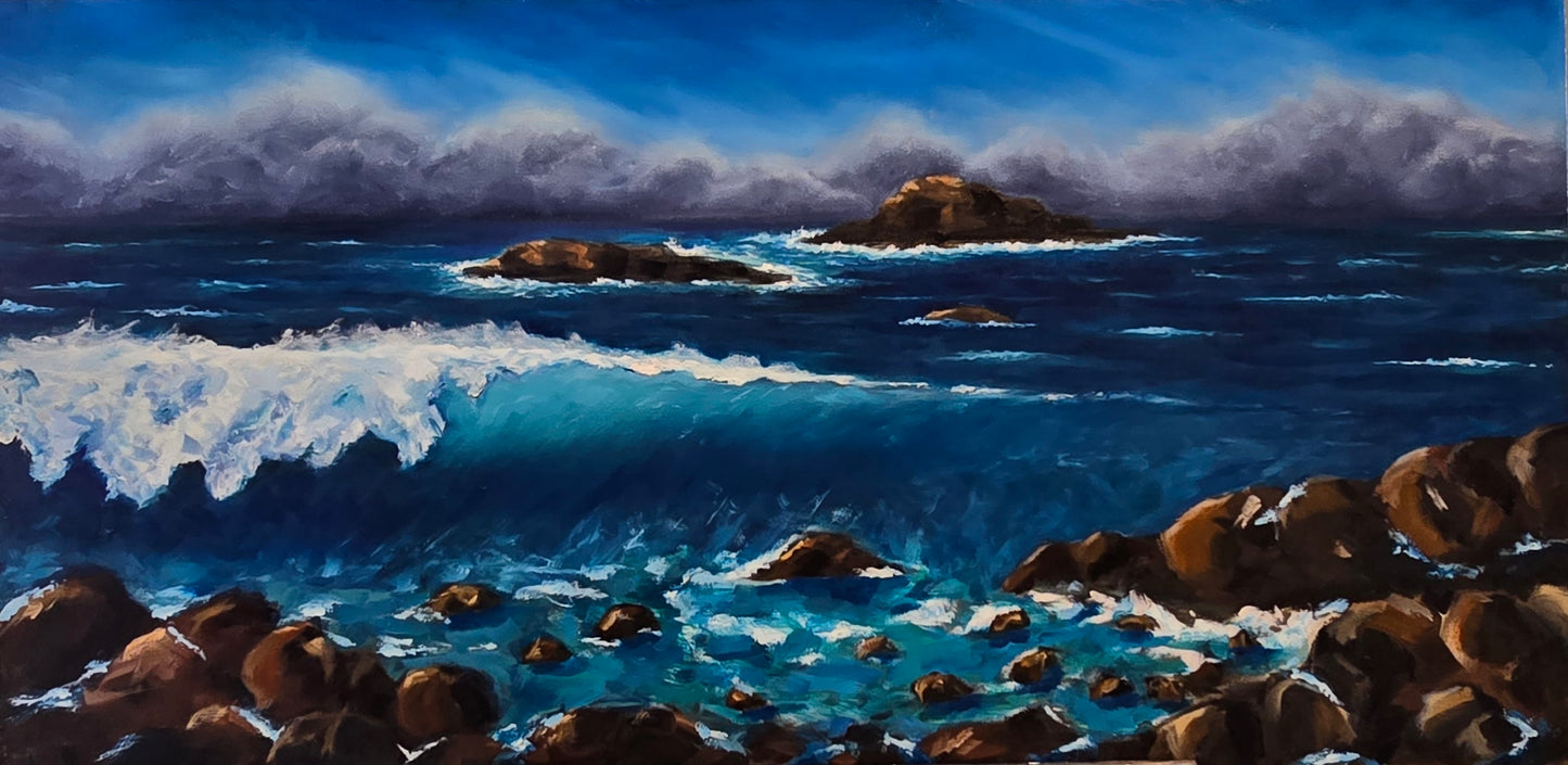 Wash Away | Print on Canvas | 3 sizes available