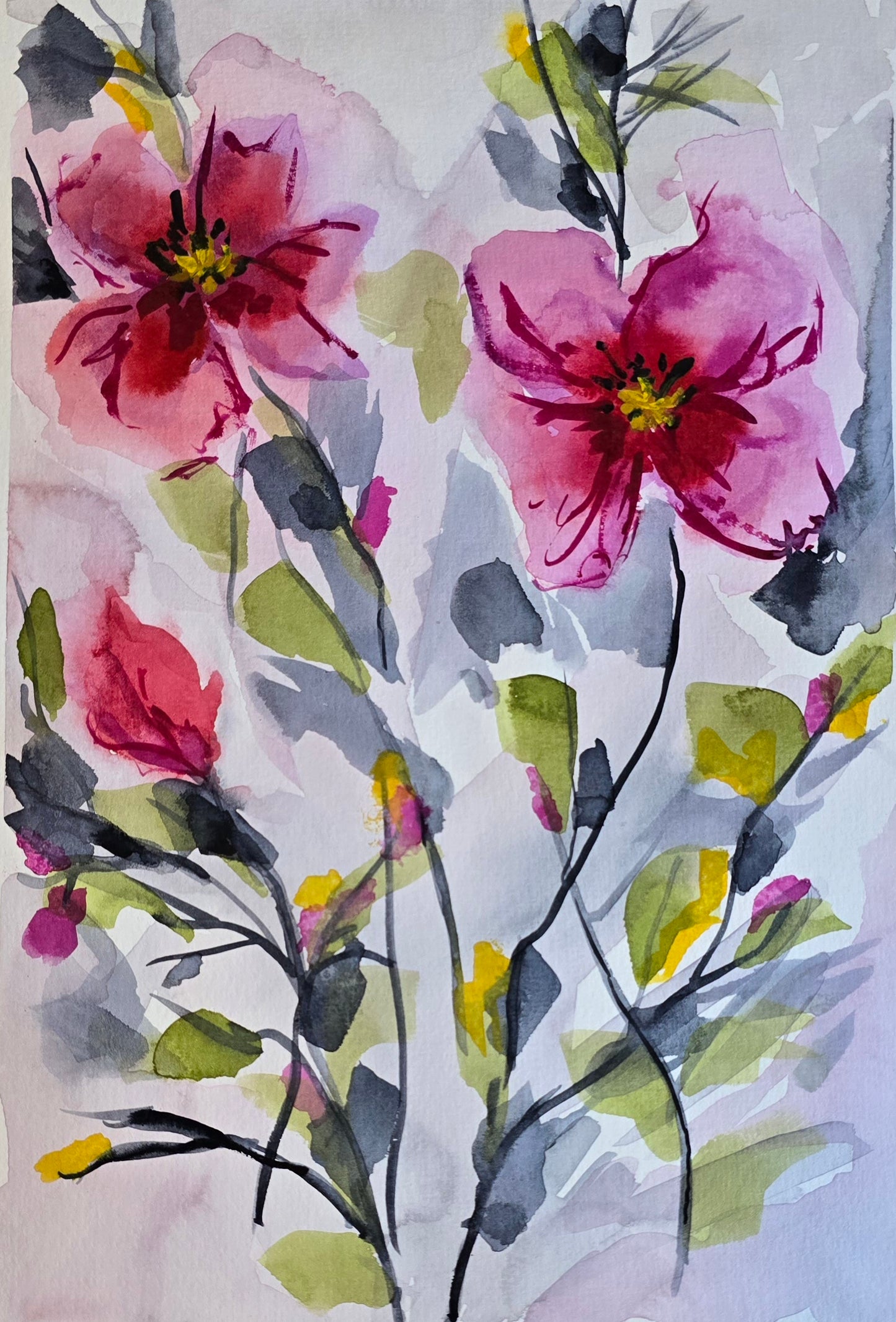 Serenade in Bloom | Print on Card Stock | 3 Sizes