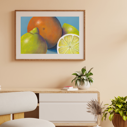 Citrus Serenade Print