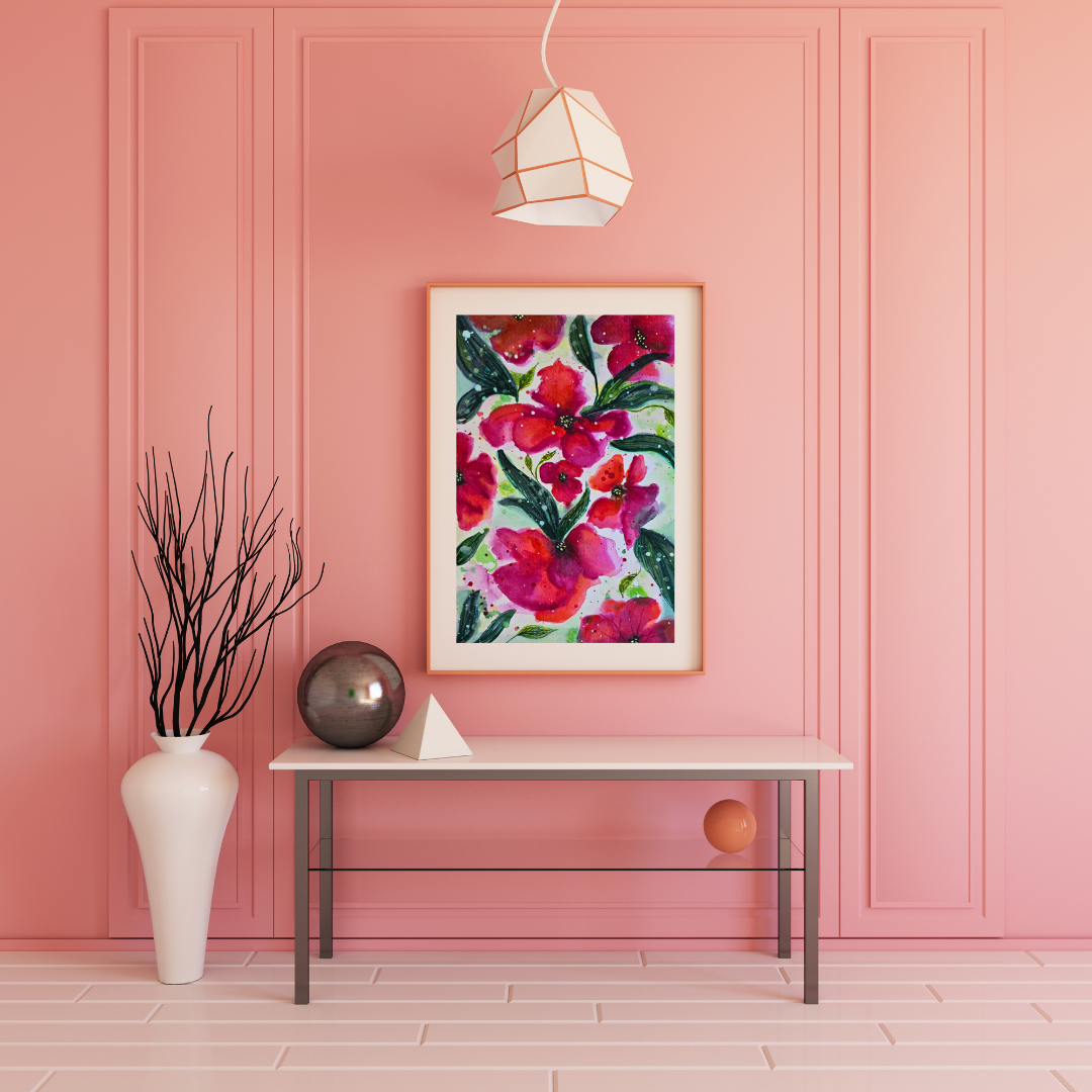 Flourish | Print on Card Stock | 3 Sizes