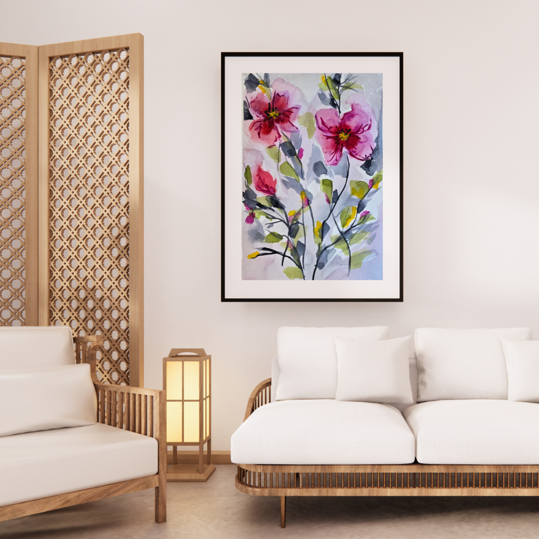 Serenade in Bloom | Print on Card Stock | 3 Sizes