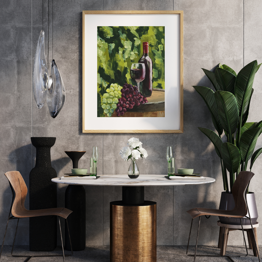 A Fine Barossa Shiraz Print